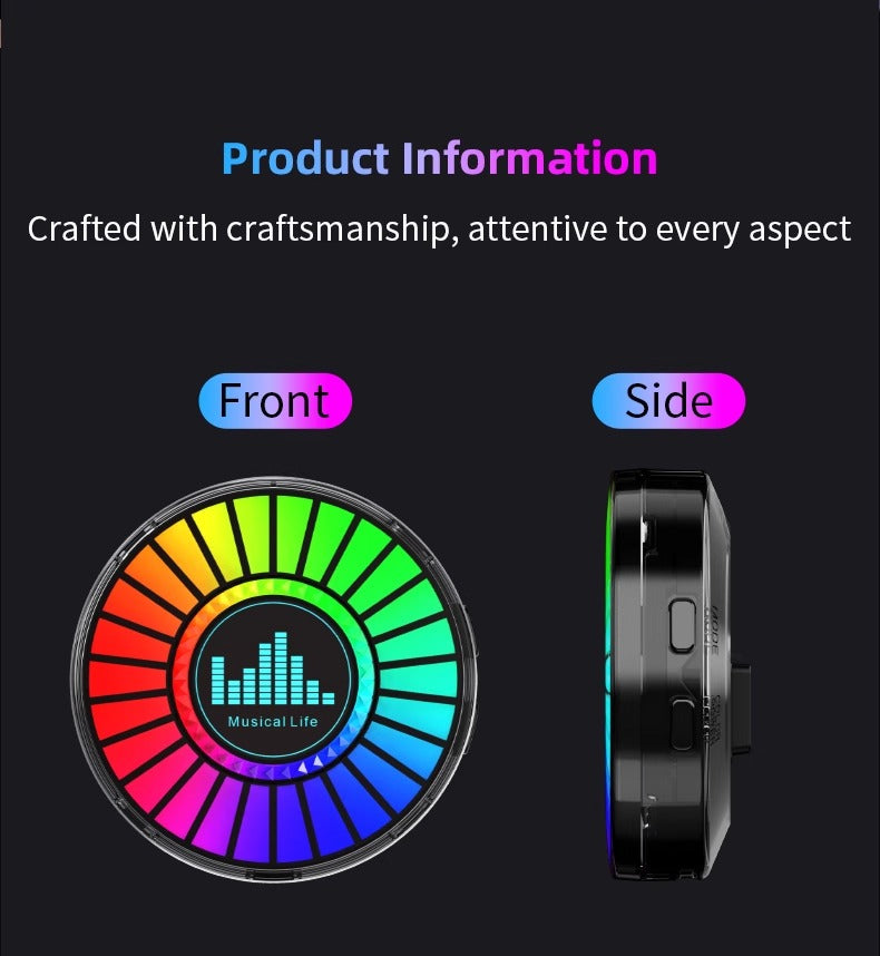 Smart RGB lighting controlled by an app from your phone and that diffuses scent