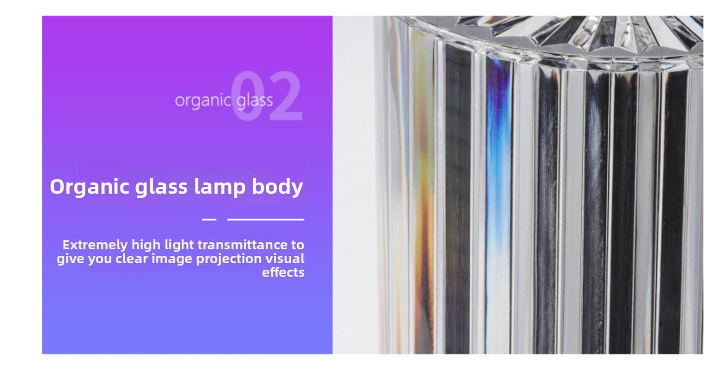 Smart panoramic RGB lighting with voice synchronization – 360° of color and rhythm