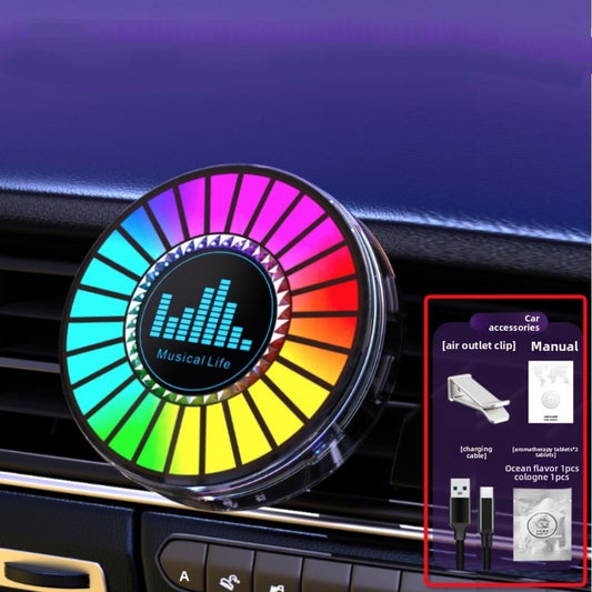 Smart RGB lighting controlled by an app from your phone and that diffuses scent
